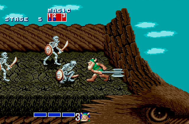 Скриншот игры Golden Axe