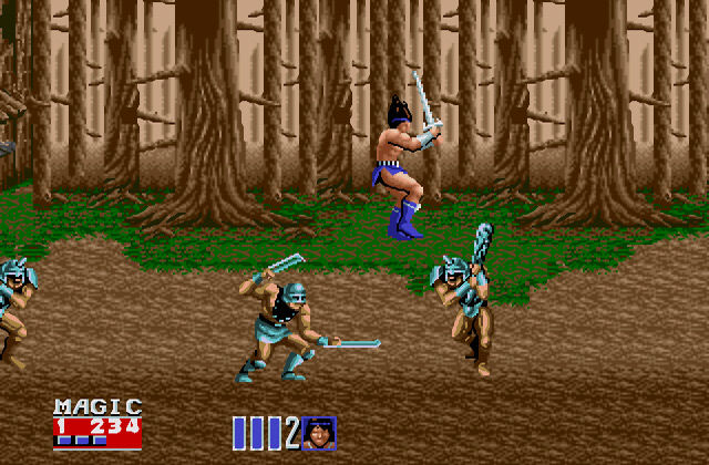 Скриншот игры Golden Axe 2