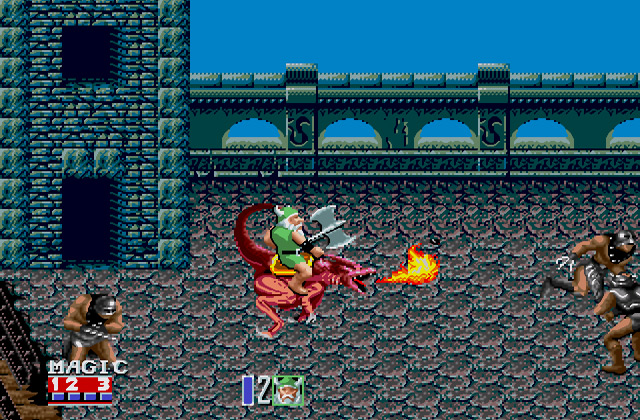 Скриншот игры Golden Axe 2
