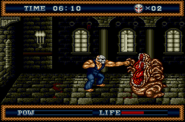 Скриншот игры Splatterhouse 3