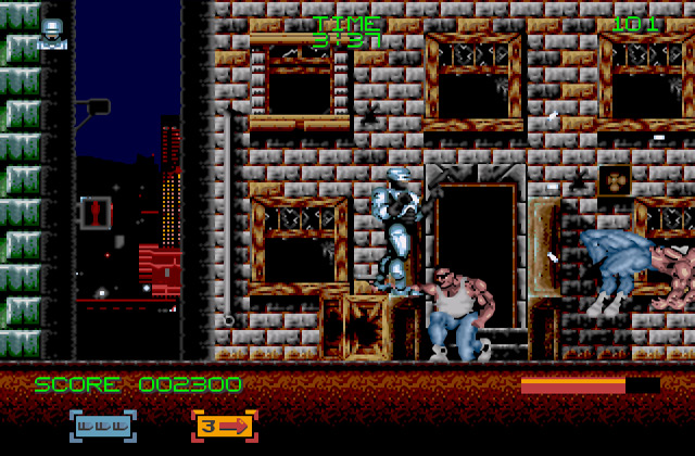 Скриншот игры Robocop 3
