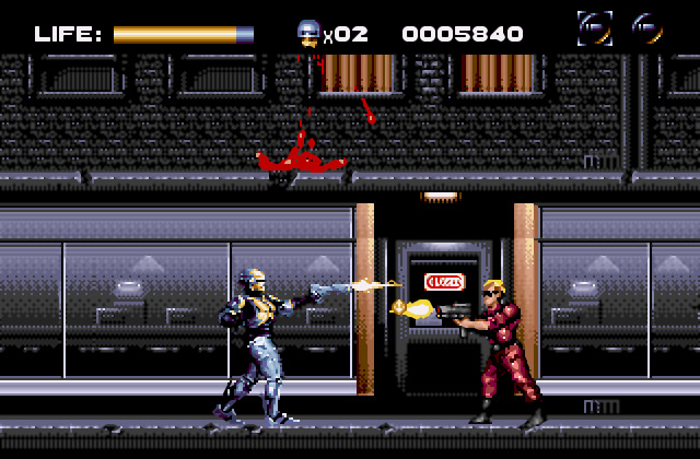 Скриншот игры Robocop Versus The Terminator