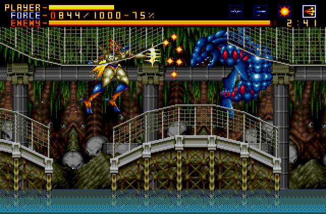 Скриншот игры Alien Soldier