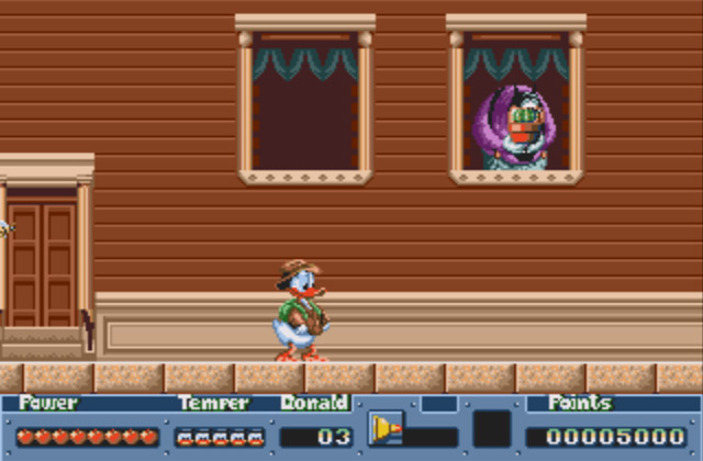 Скриншот игры Quack Shot Starring Donald Duck
