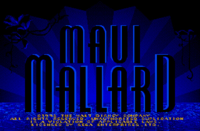 Скриншот игры Donald Duck in Maui Mallard