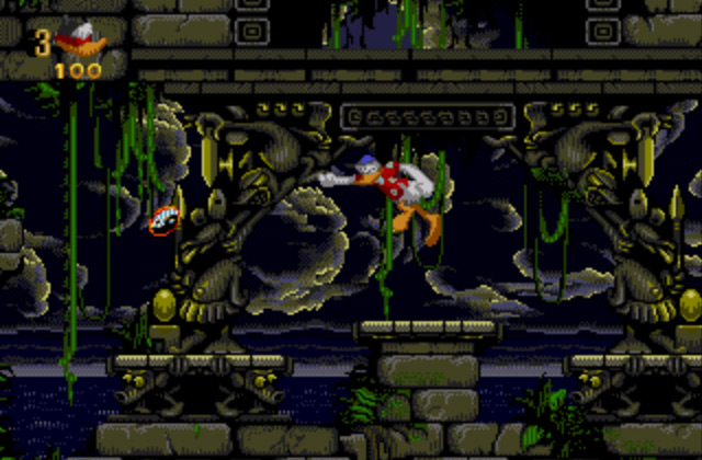 Скриншот игры Donald Duck in Maui Mallard