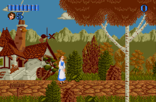 Скриншот игры Beauty and the Beast - Belle's Quest