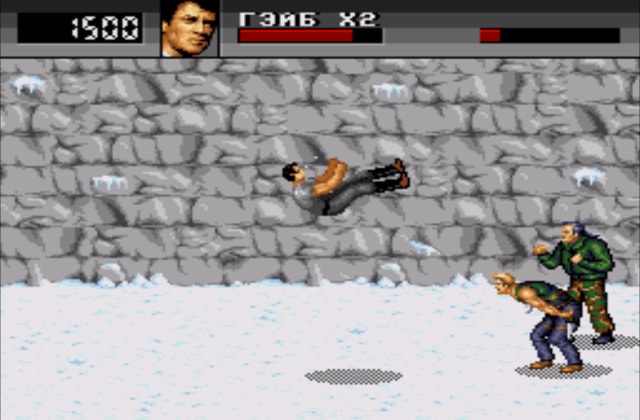 Скриншот игры Cliffhanger
