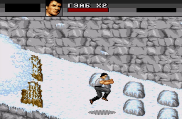 Скриншот игры Cliffhanger