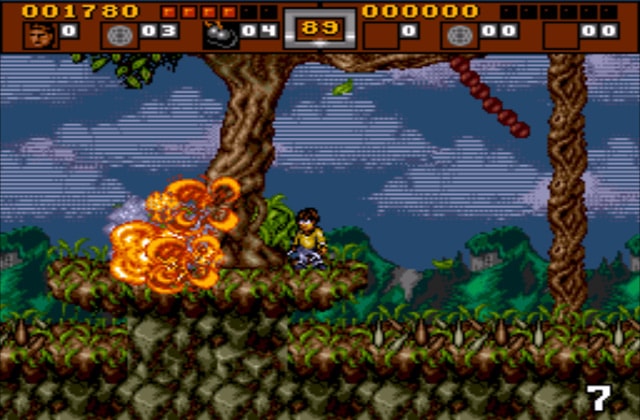 Скриншот игры 3 Ninjas Kick Back