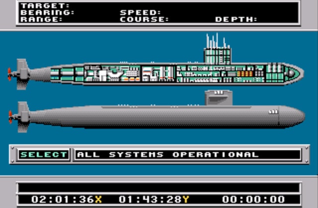 Скриншот игры 688 Attack Sub