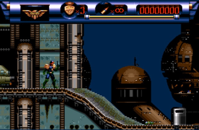 Скриншот игры Judge Dredd