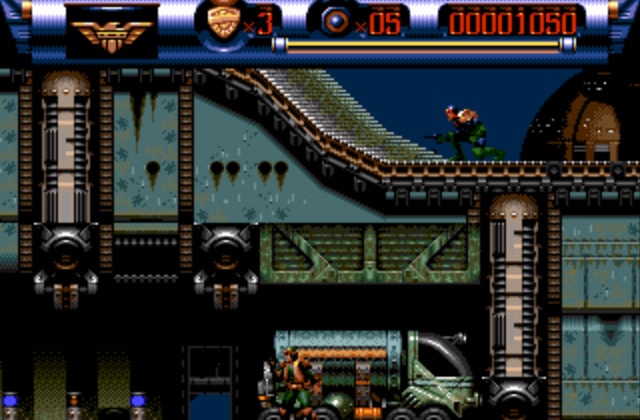 Скриншот игры Judge Dredd
