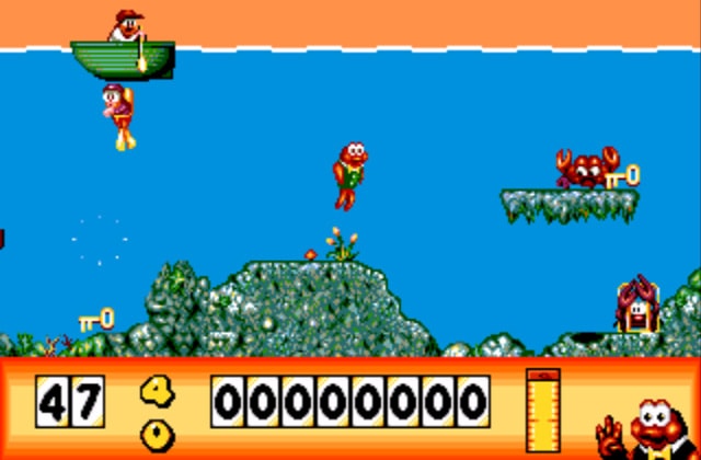 Скриншот игры James Pond: Underwater Agent